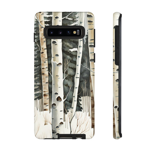 Winter Aspen Trunks - Impact Resistant Phone Case